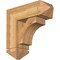 Ekena Millwork Westlake Arts and Crafts Rough Sawn Bracket w/ Offset Brace, Western Red Cedar, 8"W x 22"D x 22"H BKT0806X22X22WTL03RWR - alternate 1